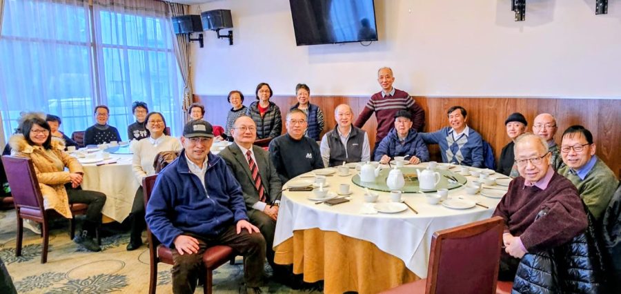Men's Fellowship New Year's Day tea gathering
